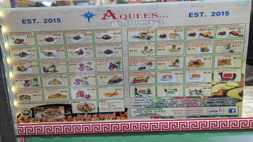 Aqui Es: A Taste Of Mexico food