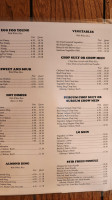 Young Sing Chinese menu