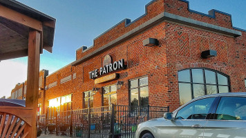 The Patron Mexican outside