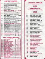 China King Super Buffet Ii menu