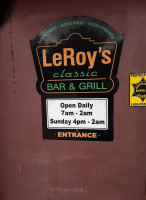 Leroy's Classic Grill outside