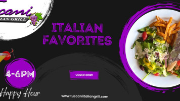 Tuscani Italian Grill food