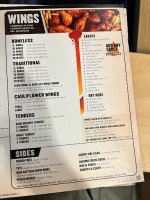 Buffalo Wild Wings menu