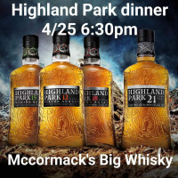 Mccormack's Whisky Grill food