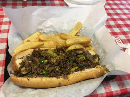 Burger Philly Shack food