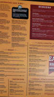 Gus' Italian Cafe menu