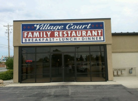 Village Court Family outside