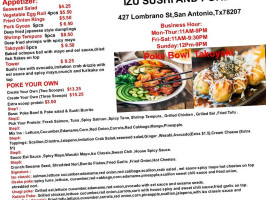 Izu Sushi And Poke food