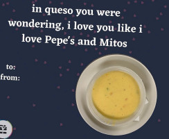 Pepe's Mito's food