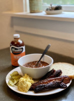 Franklin Barbecue food