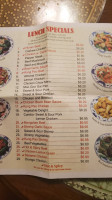 Beijing Express menu