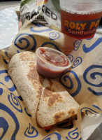 Roly Poly Sandwiches food