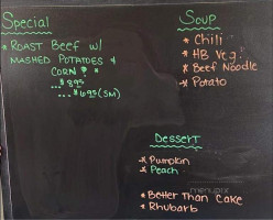 Dairy Keen menu