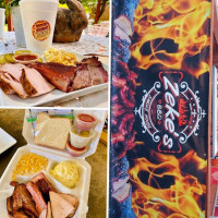 Zeke's Bbq Smokehouse food