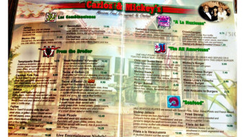 Los Bandidos De Carlos Mickey's menu