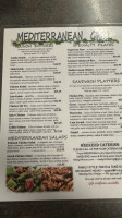 Mediterranean Grill Cafe menu