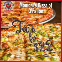 Monical's Pizza food