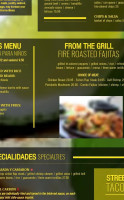 Casa Grande Mexican menu