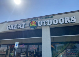 The Great Outdoors Sub Shop outside