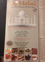 Tajmahal Indian food