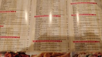 Tajmahal Indian menu