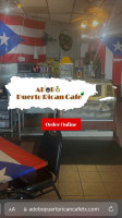 Adobo Puerto Rican Cafe food