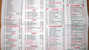 Mee Garden Authentic Asian Cuisine In Newark menu