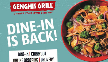 Genghis Grill food