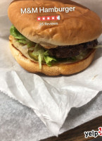 M N M Burger food