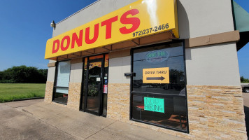 Donuts outside