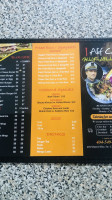 Alif Cafe menu