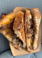 Burro Artisan Grilled Cheese food