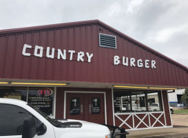 Country Burger outside