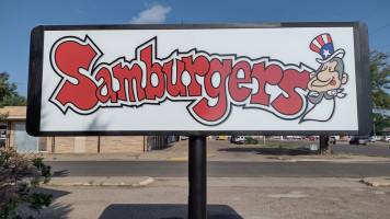 Samburgers outside