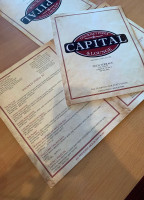 Capital Pizza menu