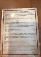 Capital Pizza menu