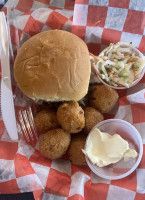 Hillbilly Red's Barbeque food