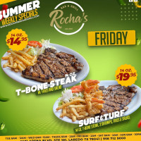 Rocha’s Grill food