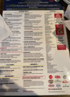 Minsky's Pizza menu