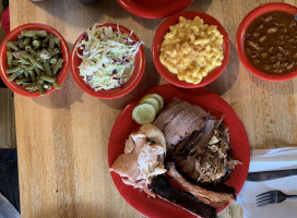 Rudy's Bbq Shack food