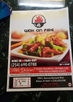 Wok On Fire Chinese inside