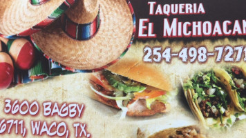 Taqueria El Michoacano food