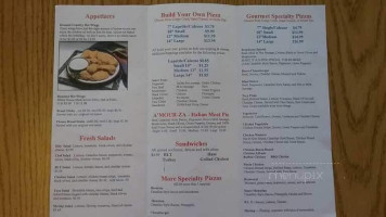 Breadeaux Pizza menu