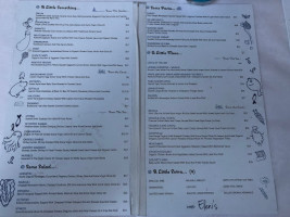 Eleni’s Nyc menu