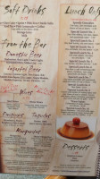 Rancho Grande menu