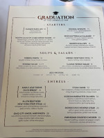 The At The Granville Inn menu