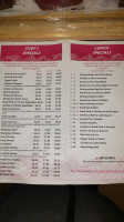 Mak's Chinese menu