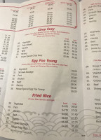 Mak's Chinese menu