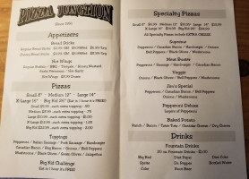 Pizza Junction menu