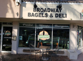 Broadway Bagels Deli inside